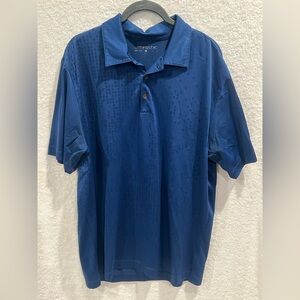 Nike Golf Dri-fit Blue Golf Polo - Large